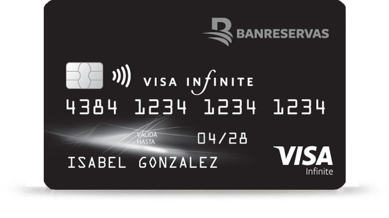 Tarjeta Visa Infinite Banreservas